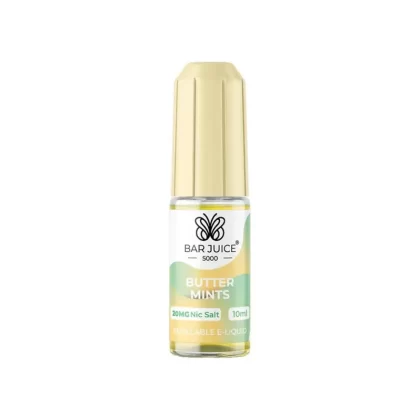 Bar Juice 5000 Butter Mints E Liquid 10ml - Nicotine Strength#20mg>15mg>10mg>5mg
