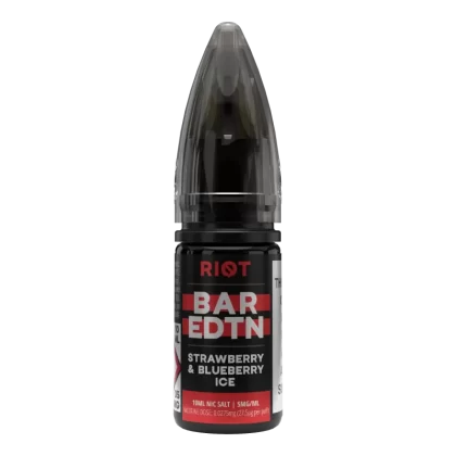Strawberry Blueberry Ice Nic Salt By Riot Squad BAR EDTN - 10mg