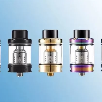 Wotofo Flow Tank - Colour#Stainless Steel>Black