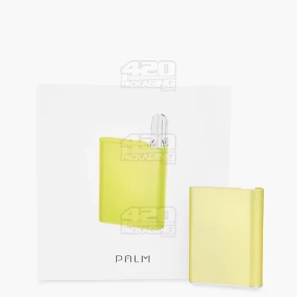 CCELL | Palm 510 Thread Vape Battery with USB Charger | 500mAh – Electric Yellow – 1 Count