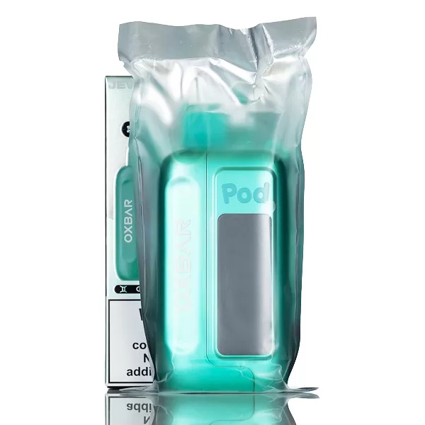 OXBAR X Pod Juice Ice-Nic Control 35K Puffs Disposable Vape - Sour Peachy O's - Image 2