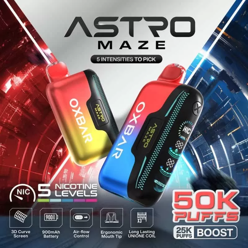Oxbar Astro Maze 50K Disposable Vape Device - Image 2