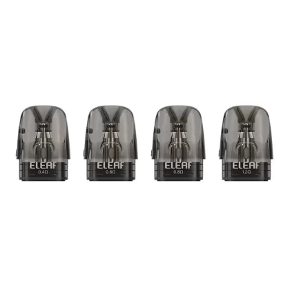 Eleaf iVeni Replacement Pod Cartridge (4pcs/pack) - Resistance#0.8ohm>1.2ohm>0.6ohm>0.4ohm (E1BAA6)