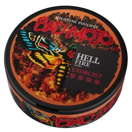 Woreczki nikotynowe BAD MOJO 20mg – Hellfire 4/4 Exorcist Snus AKCYZA