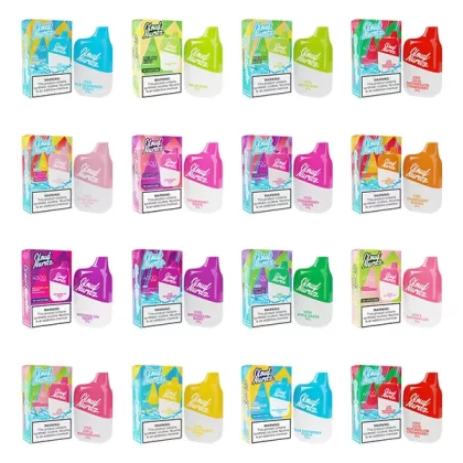 Cloud Nurdz Disposable | 4500 Puffs | 12ml *** - Apple Grape - 25mg