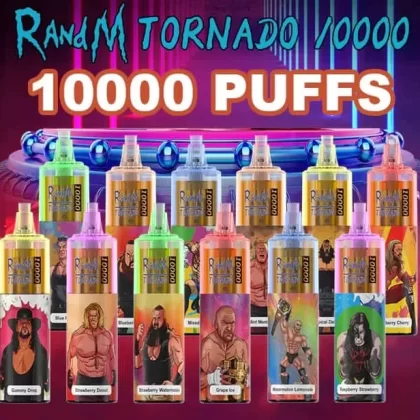 Tornado R&M Raspberry Peach Ice (10000 Puffs)