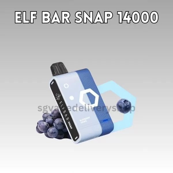 Elf Bar Snap 14000 Puffs - Starter Kit (Device + Cartridge) / Grape