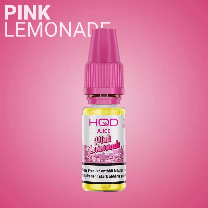 HQD Juice Liquid – Pink Lemonade – 18 mg/ml Nikotin - HQD Juice / 18mg/ml - Image 2