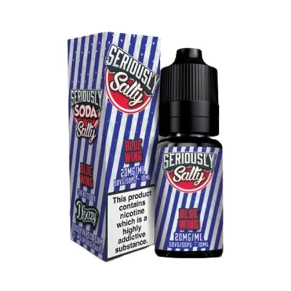 Seriously Salty Soda Blue Wing Nic Salt - 10mg