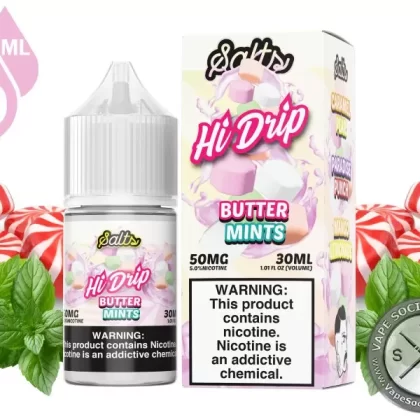Butter Mints HI DRIP SALT 30ml