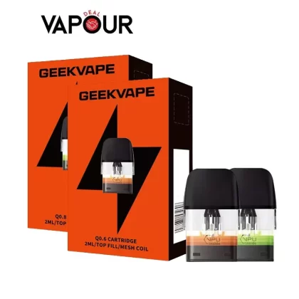 Geekvape Q Pods (V2) - 0.8ohm - Side-Fill