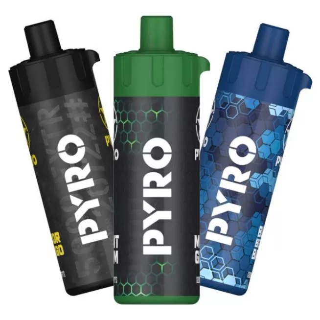 PYRO 12000 PUFFS MTL / DTL DISPOSABLE VAPE - 3 mg / Watermelon Blast