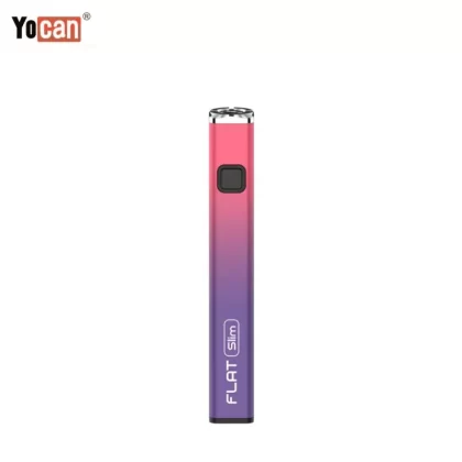 Yocan Flat Slim 510 Battery - black, silver