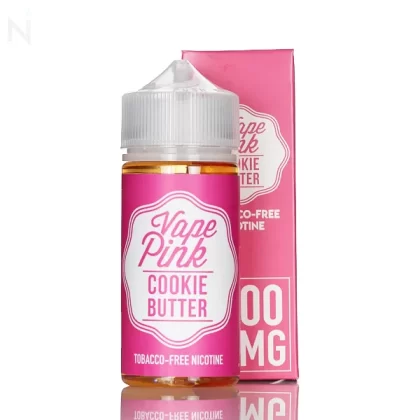 Vape Pink by Propaganda E-Liquid - No Nicotine Vape Juice - 100ml - Cookie Butter 0mg