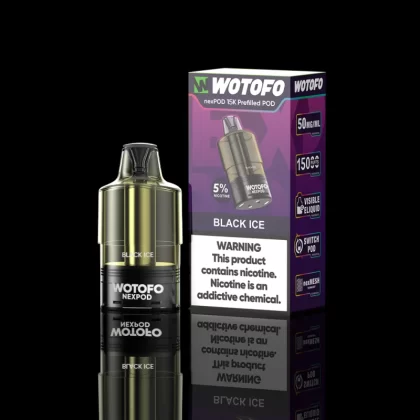 nexPOD 15K Prefilled Pod 50mg - Black Ice, Blackcurrant Ice; Vape Product (CD8BCE)