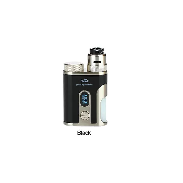 Eleaf Pico Squeeze 2 100W Squonk Kit with Coral 2 RDA (4000mAh & 8ML) - Without Cell / Silver / Hong Kong Warehouse - Image 3