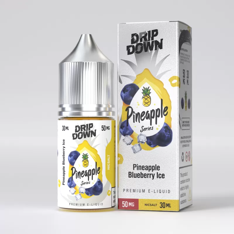 Drip Down Pineapple Series – Pineapple Blueberry Ice 30ml (30/50 Mg) - Vape Product, Vape Product - Image 2