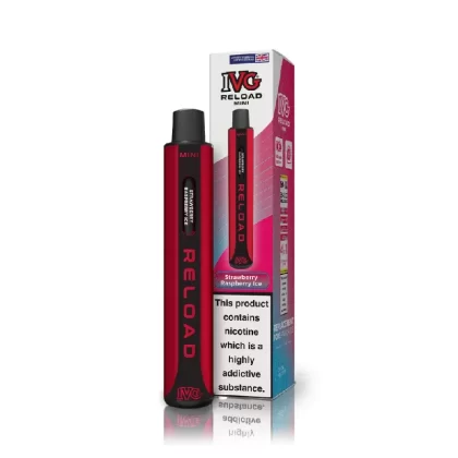 IVG Reload Mini Starter Kit Strawberry Raspberry Ice - Nicotine Strength#20mg (40509B)