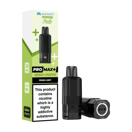 Fresh Mint Hayati Pro Max+ Refill Pack - 5mg - Vape Product (6FA23F)