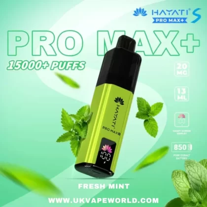 Fresh Mint Hayati Pro Max S Plus 15K Puff Ultra Kit