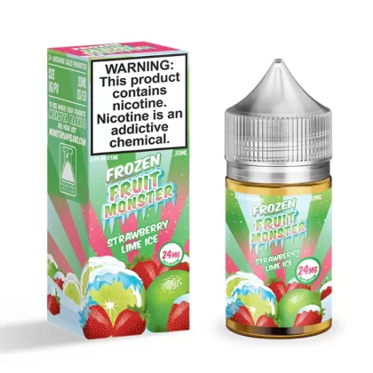 Frozen Fruit Monster Strawberry Lime Salt 30ml - Vape Product, Vape Product