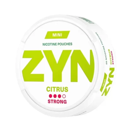 ZYN Citrus Nicotine Pouches - Strength#Strong 6mg (Mini)