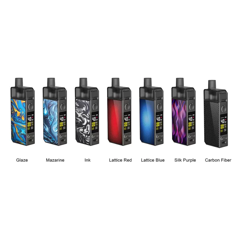 VOOPOO Navi 40W Mod Pod Kit 1500mAh & 3.8ml - Silk Purple - Image 2