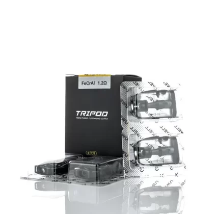 Uwell Tripod Replacement Pod Cartridge 2ml - Single, Pack of 4