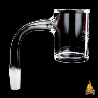 Campfire Quartz Banger – 30mm Flat Bottom 10mm 90deg - Ejuicewarehouse