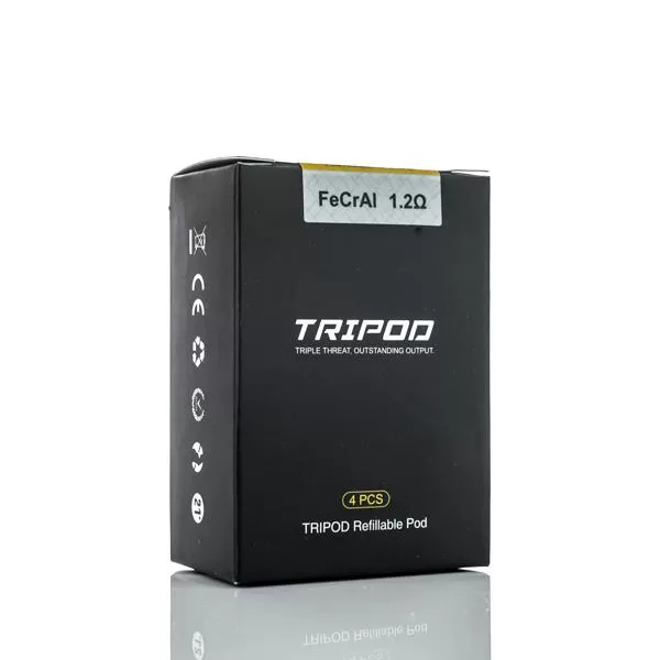 Uwell Tripod Replacement Pod Cartridge 2ml - Single, Pack of 4 - Image 2