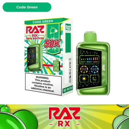 RAZ RX 50k Dew Edition Code Green