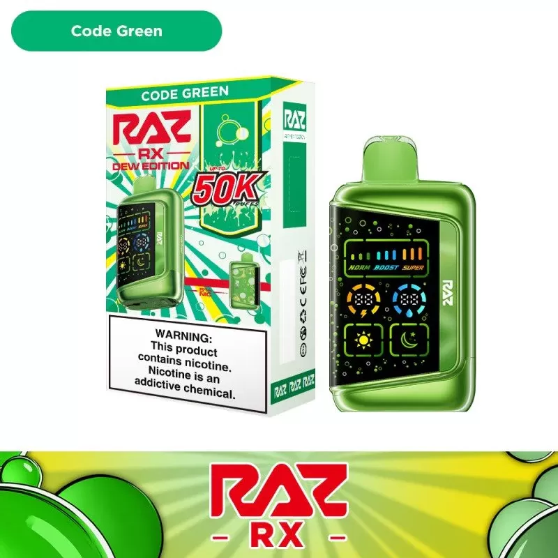 RAZ RX 50k Dew Edition Code Green