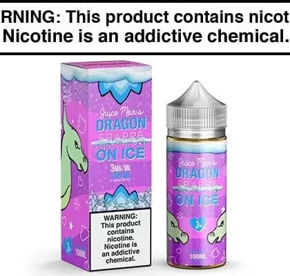 DRAGON FRAPPE ON ICE BY JUICE MAN 100ML - Vapejuice