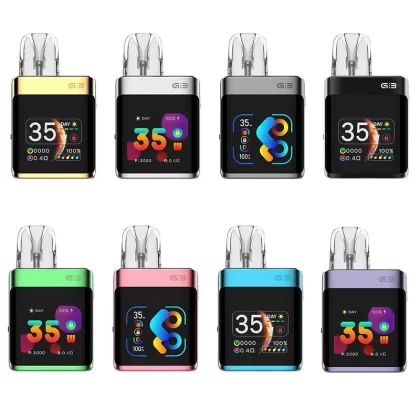 Uwell Caliburn G3 Pro Koko 35W Pod System Kit - Emerald Green, Light Silver