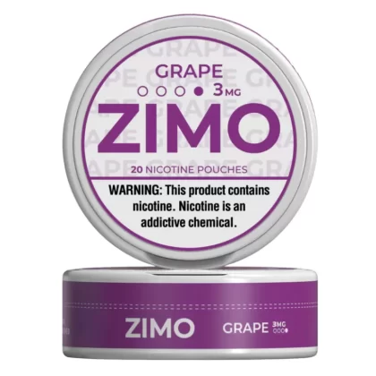 Zimo | Nicotine Pouch / 5 Pack - Grape, Mango; Vape Product, Vape Product