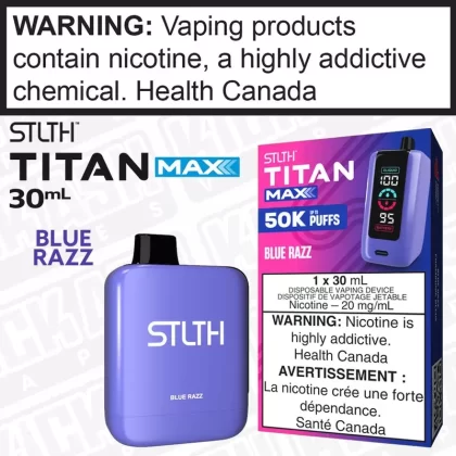Blue Razz STLTH TITAN MAX Disposable 30mL