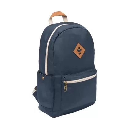 Revelry The Escort – Smell Proof Backpack - Color#Navy Blue>Black>Green>Crosshatch Grey>Striped Dark Grey>Ash>Sage>Marine>Smoke>Camo Brown>Maroon Pattern>Leopard>Tie Dye