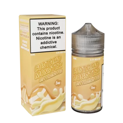 Custard Monster - Butterscotch - 100ML E-Liquid