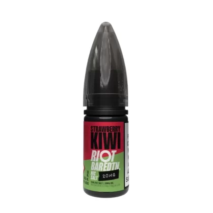 Strawberry Kiwi Nic Salt E-Liquid Bar Edition by Riot Squad (10ml) - 5mg