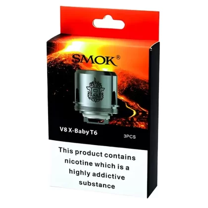 SMOK V8 X Baby Series Replacement Coils – 3 Pack