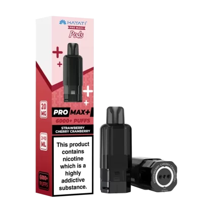 Strawberry Cherry Cranberry Hayati Pro Max+ Refill Pack - Ecigwizard