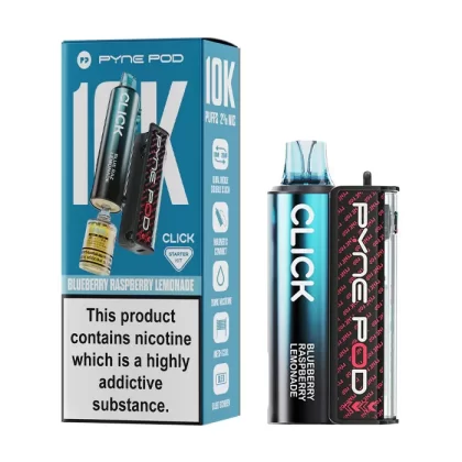 Box of 10 - Pyne Pod Click 10K Prefilled Pod Vape