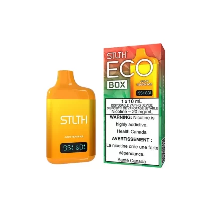 STLTH Eco Box Juicy Peach Ice Disposable Vape