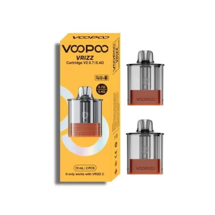 VOOPOO VRIZZ V2 Pods 2pk - 0.4ohm - Vapeciga
