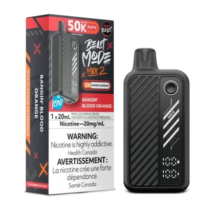 Flavour Beast Beast Mode Max 2 Disposable – Bangin’ Blood Orange