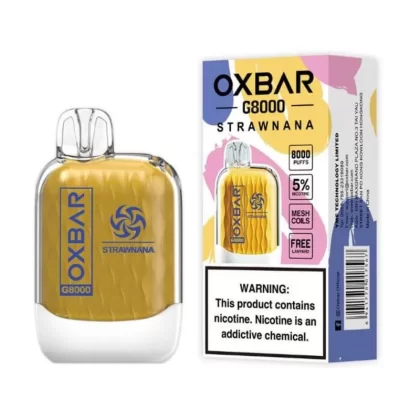 OXVA OXBAR Strawnana G8000 Disposable Pod 8000 PUFFS