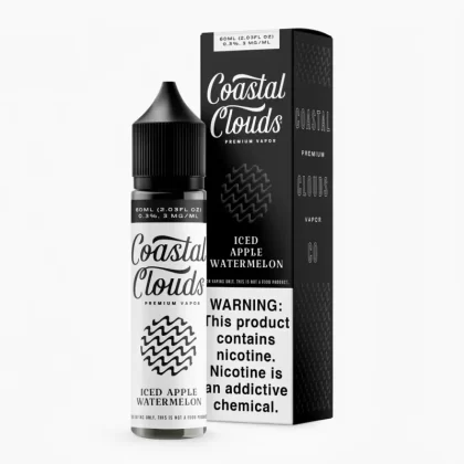 Iced Apple Watermelon – Coastal Clouds – 60mL USA Vape