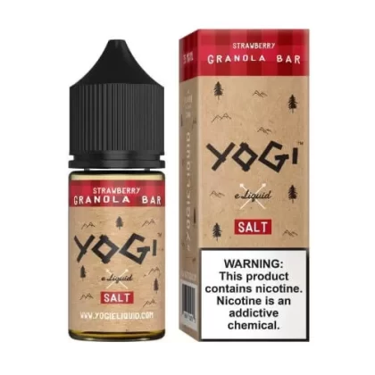 Yogi Salt E-Liquid – Strawberry Granola Bar 30ml - Vape Product; Vape Product, Vape Product