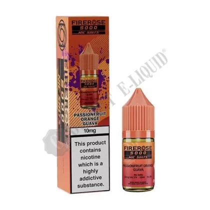 Passionfruit Orange Guava by Firerose 5000 Nic Salts