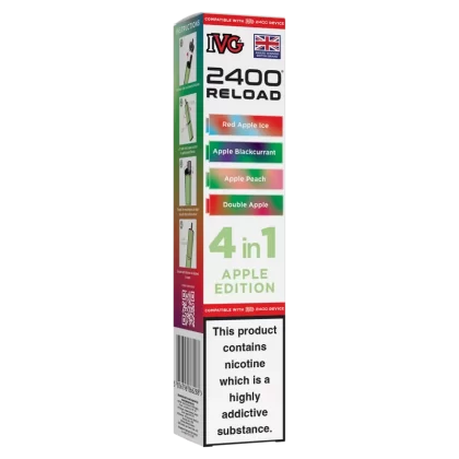 Apple Edition IVG 2400 Refill Pods - 20mg - Vape Product